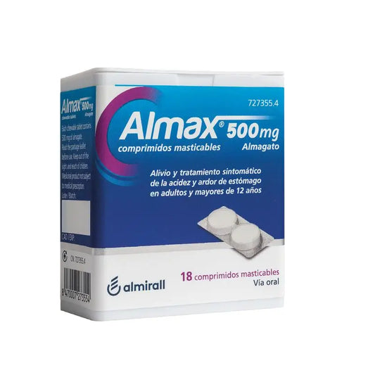 Almax Dose Singola 500 mg, 18 Compresse