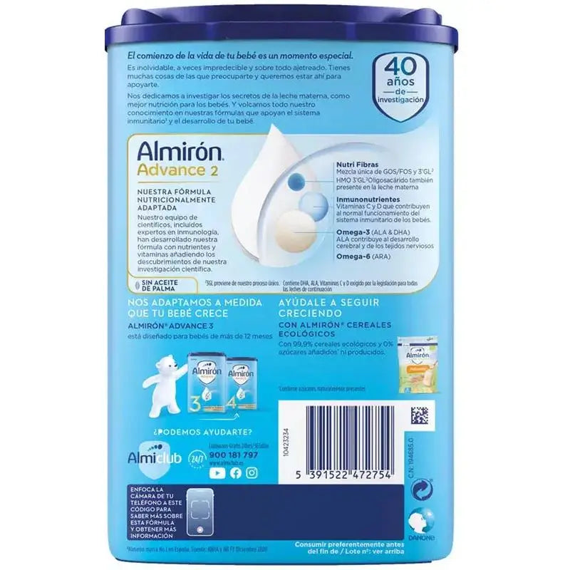 Almirón Advance 2, 2X800 grammi