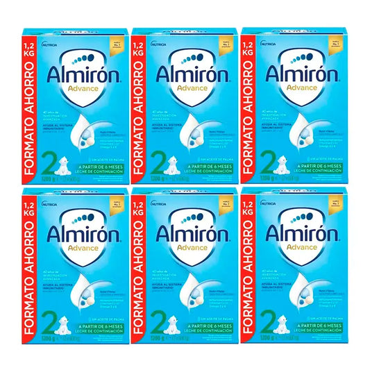 Almirón Advance 2, Confezione 6 x 1200 g