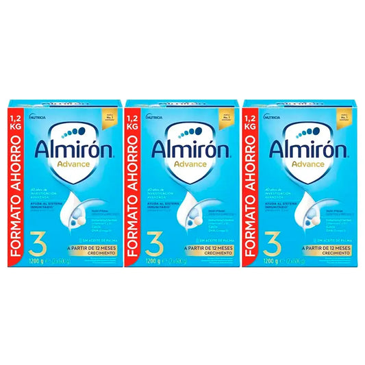 Almirón Advance 3, Confezione 3 x 1200 g