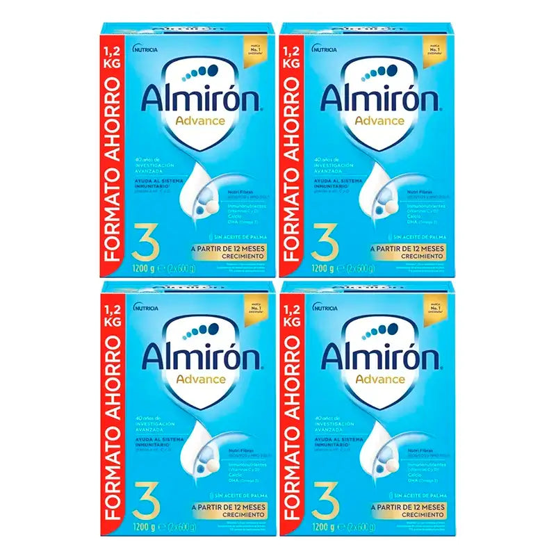 Almirón Advance 3, Confezione 4 x 1200 g