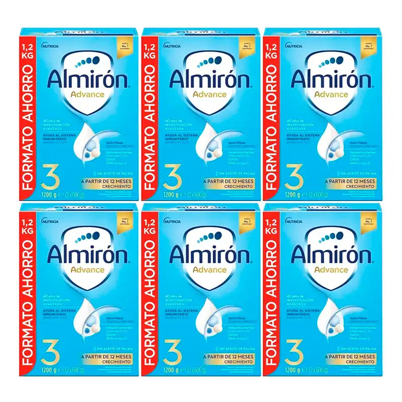 Almirón Advance 3, Confezione 6 x 1200g