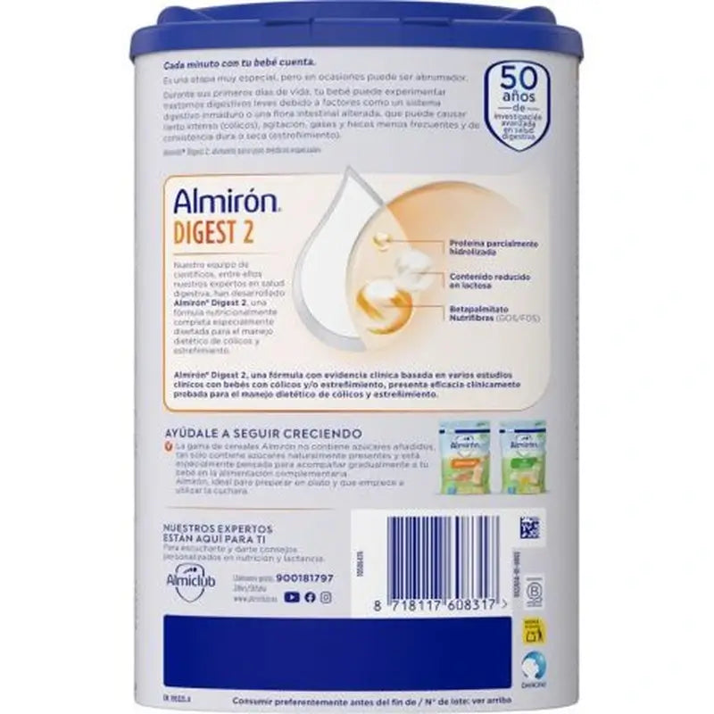 Almirón Advance Digest 2, 12 X 800 grammi