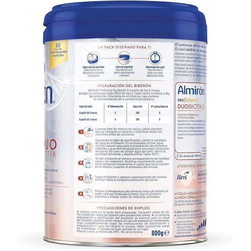 Almiron Profutura Duobiotik 2, 4 X 800 g