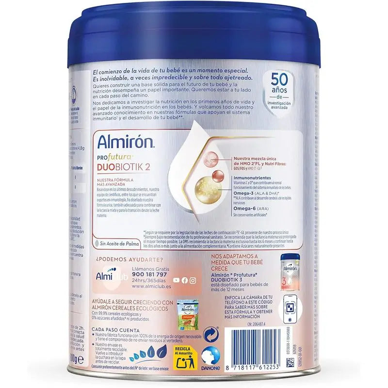 Almiron Profutura Duobiotik 2, 4 X 800 g