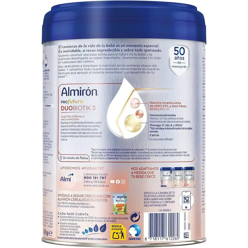 Almiron Profutura 3, 4 X 800 g