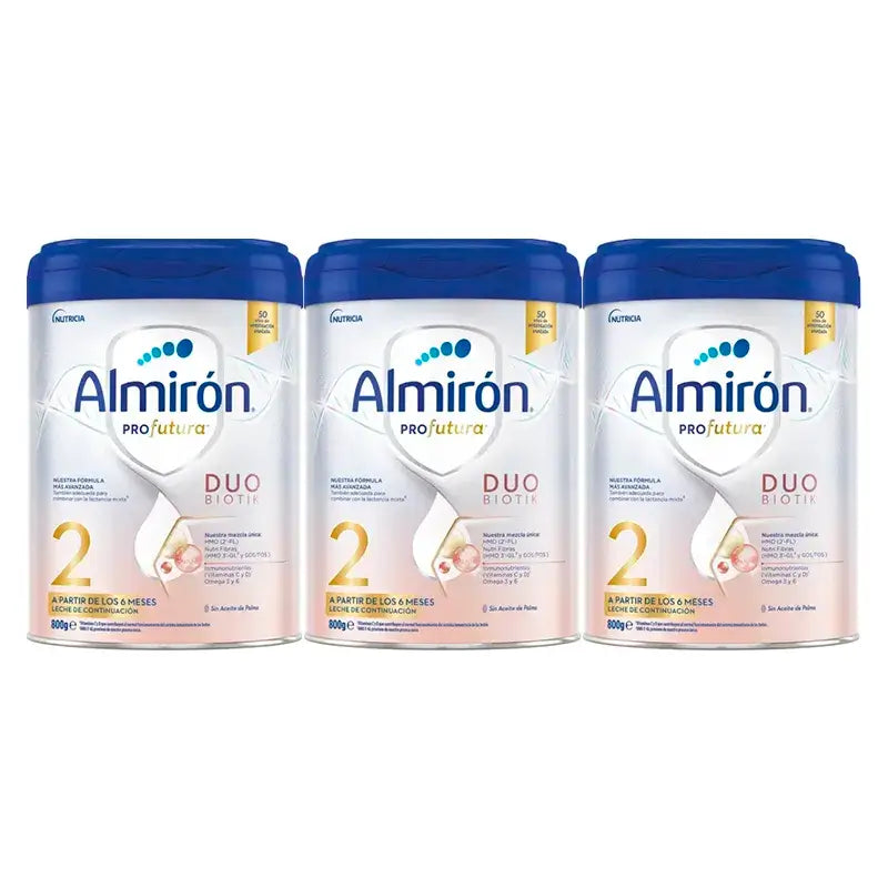 Almirón Profutura Duobiotik 2, Confezione 3 x 800g