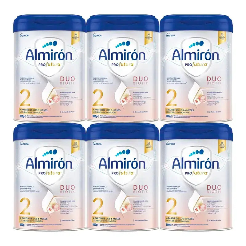 Almirón Profutura Duobiotik 2, Confezione 6 x 800 g