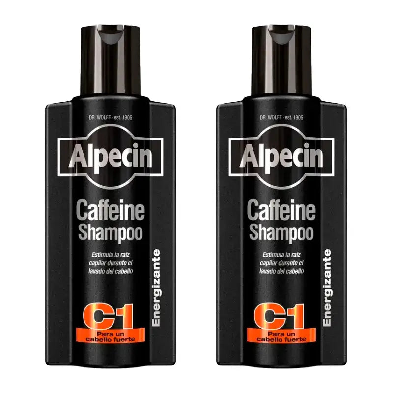 Alpecin Edizione Nera, 2 X 375 Ml
