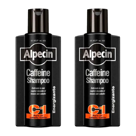 Alpecin Edizione Nera, 2 X 375 Ml