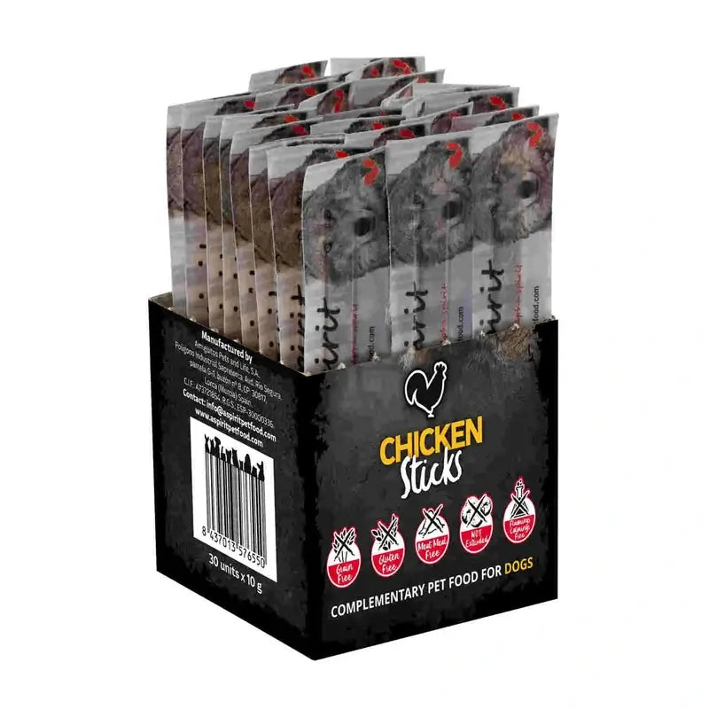 Alpha Spirit Canine Bastoncini di pollo 30 porzioni