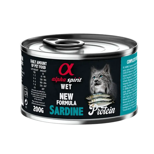 Alpha Spirit Feline Sardine in scatola 6X200Gr