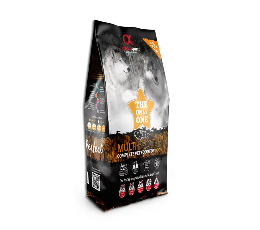 Alpha The Only One Canine Adult Multiproteic 12Kg, cibo per cani
