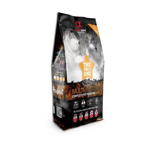 Alpha The Only One Canine Adult Multiproteic 12Kg, cibo per cani