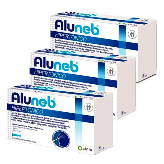 Aluneb Hypertonic, confezione 3 x 20 fiale