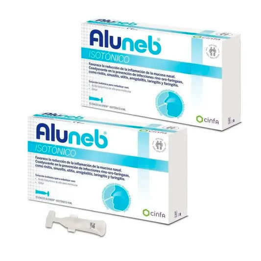Aluneb Isotonic, confezione 2 x 15 fiale da 4 ml