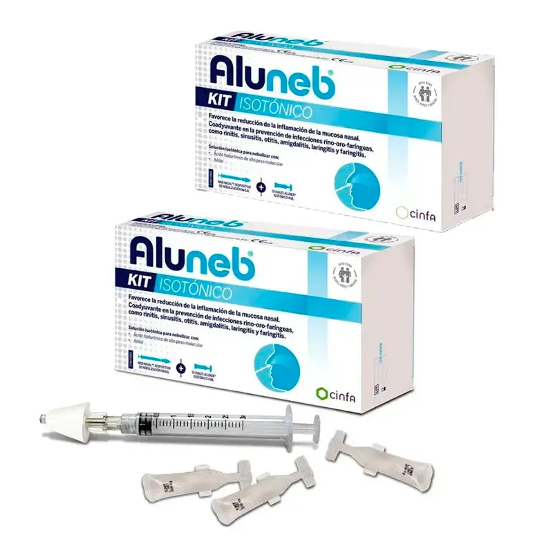 Kit isotonico Aluneb, confezione 2 x 15 fiale