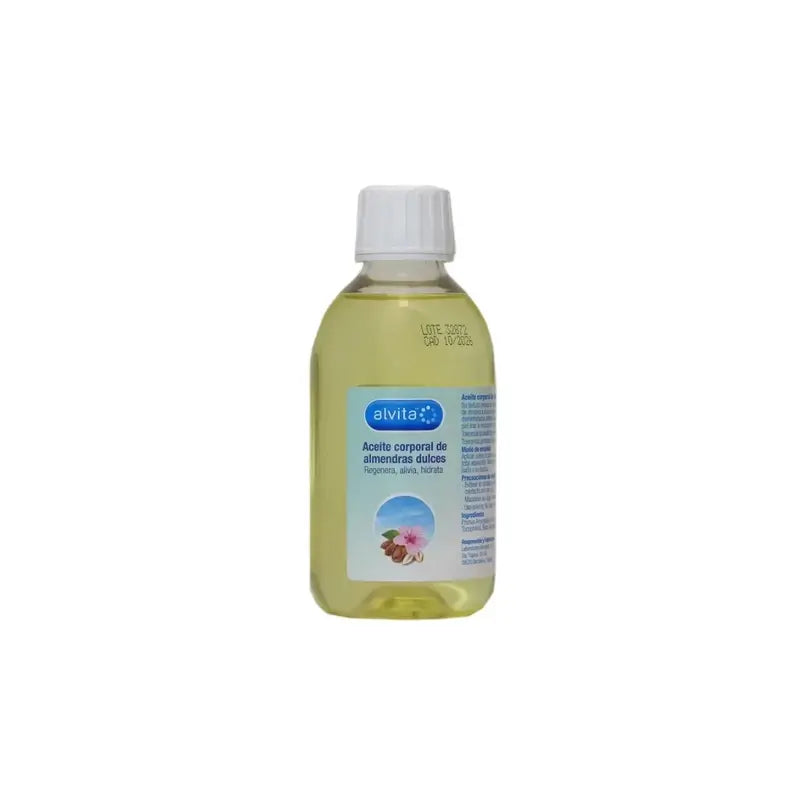 Alvita Olio per il corpo alle mandorle dolci, 250 ml