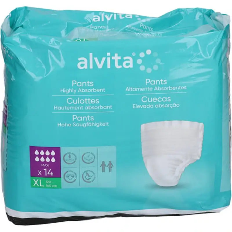 Pantaloni Alvita Maxi taglia Xl, 14 unità