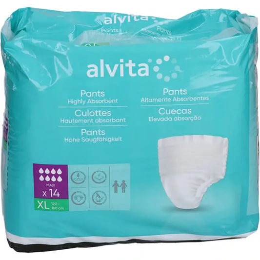 Pantaloni Alvita Maxi taglia Xl, 14 unità