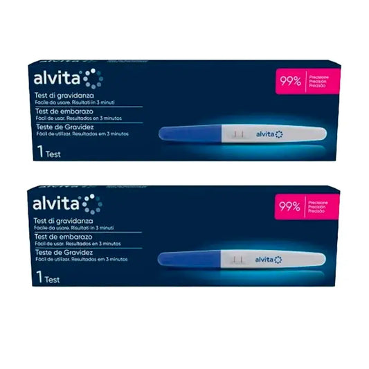 Alvita Test di Gravidanza Confezione da 2 unità