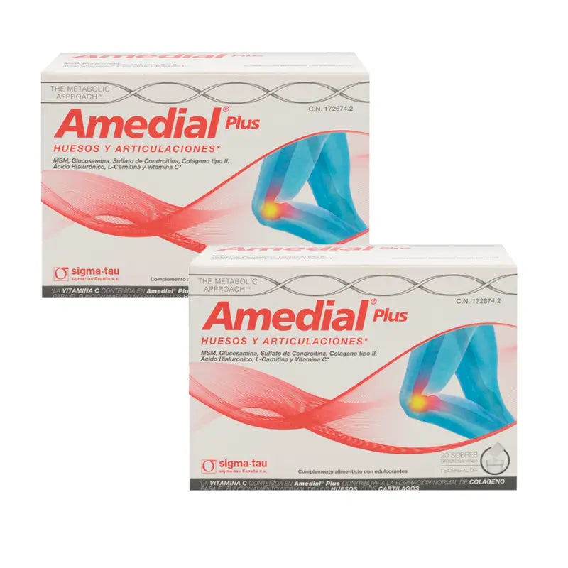 Confezione Amedial Plus, 2 x 20 bustine