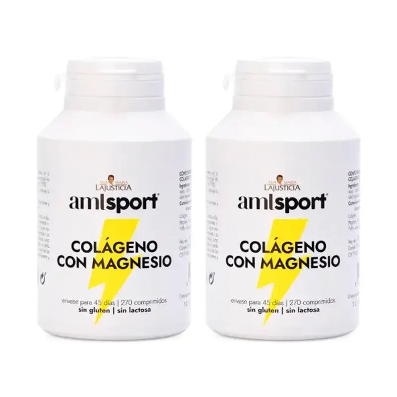 Amlsport Collagene con magnesio, 2X270 compresse