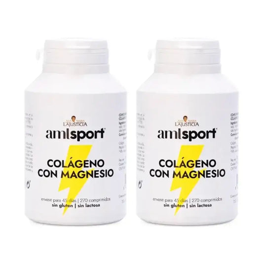 Amlsport Collagene con magnesio, 2X270 compresse