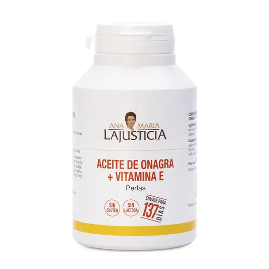 Ana Maria Lajusticia Olio di enotera + Vitamina E, 275 capsule molli