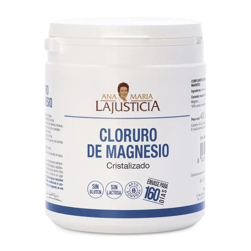 Ana Maria Lajusticia Crystallised Magnesium Chloride, 400 g