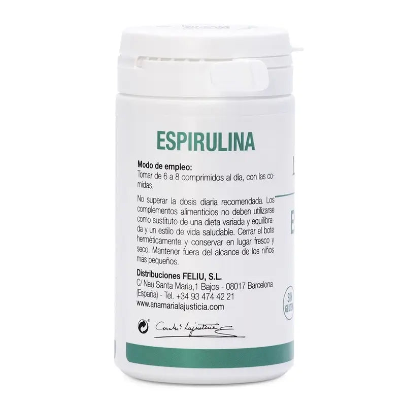 Ana Maria Lajusticia Spirulina, 160 compresse