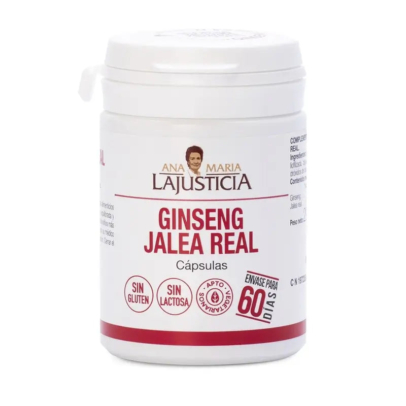 Ana Maria Lajusticia Ginseng con pappa reale, 60 capsule