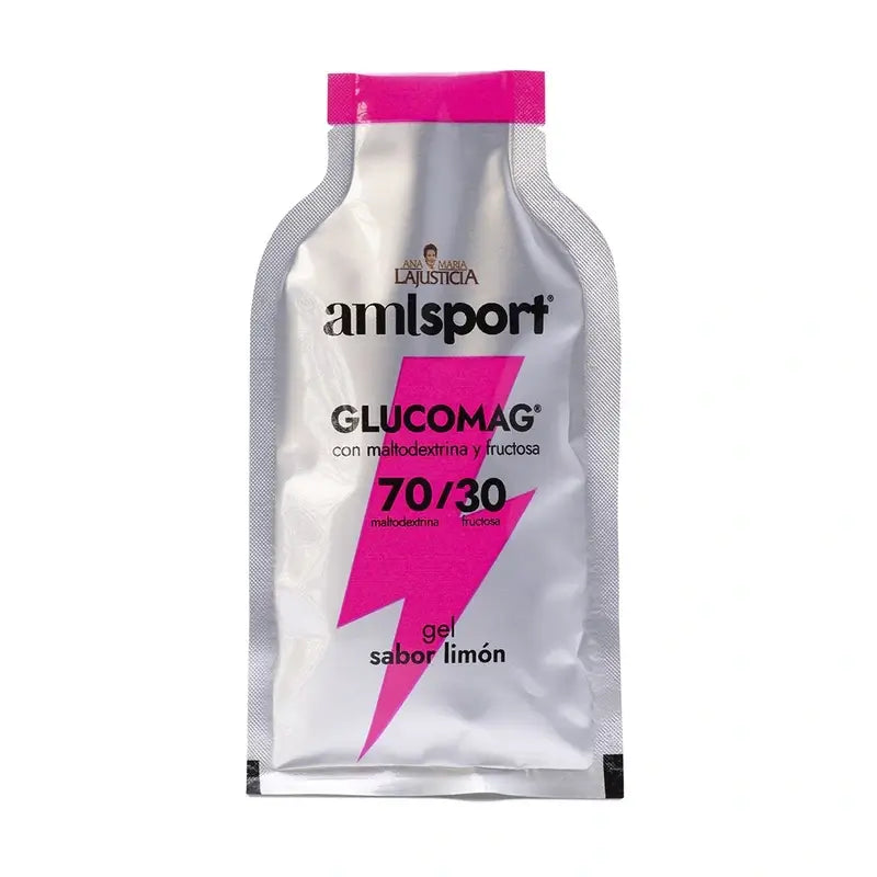 AML SPORT Glucomag 70/30 gel gusto limone, 10 bustine da 30 ml