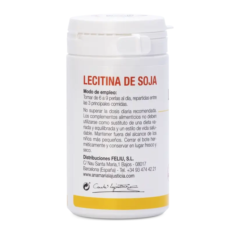Ana Maria Lajusticia Lecitina di soia, 90 perle