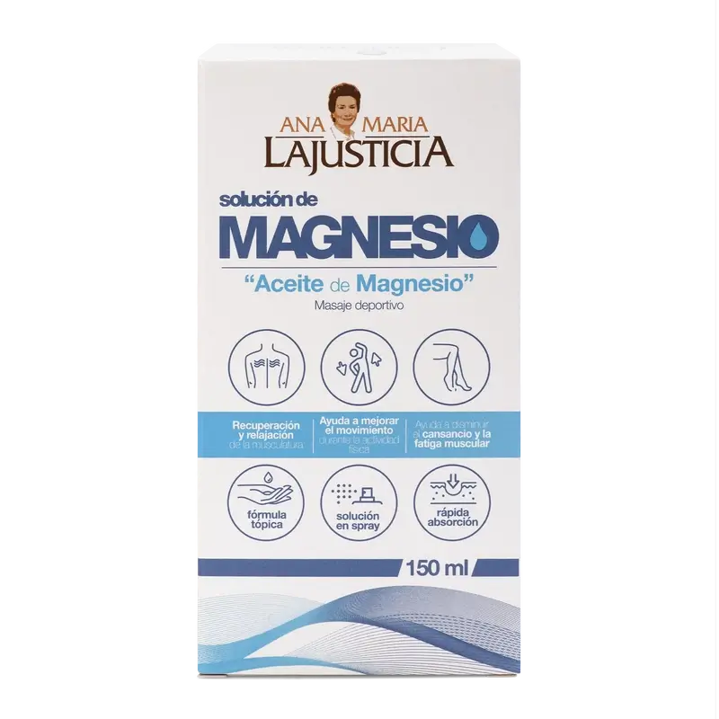 Olio di magnesio Ana Maria Lajusticia, 150 ml