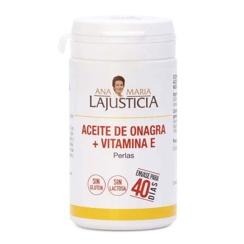Ana Maria Lajusticia Olio di enotera + Vitamina E, 80 perle