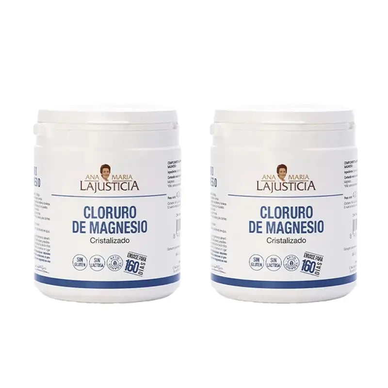 Ana Maria Lajusticia Cloruro di magnesio cristallizzato, 2x400 g