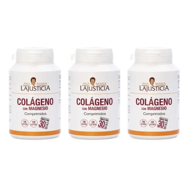 Ana Maria Lajusticia Collagene con magnesio, 3x180 compresse