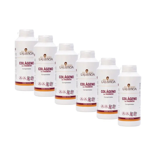 Ana Maria Lajusticia Collagene con magnesio, confezione da 6 x 450 compresse
