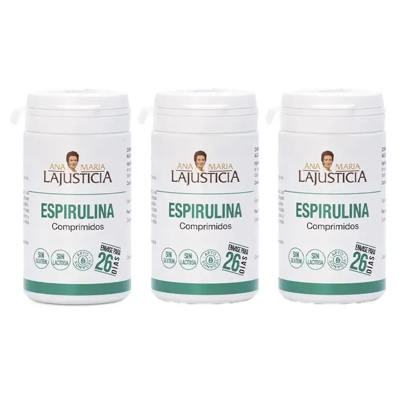 Ana Maria Lajusticia Spirulina, 3x160 compresse