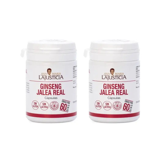 Ana Maria Lajusticia Ginseng con pappa reale, 2x60 capsule