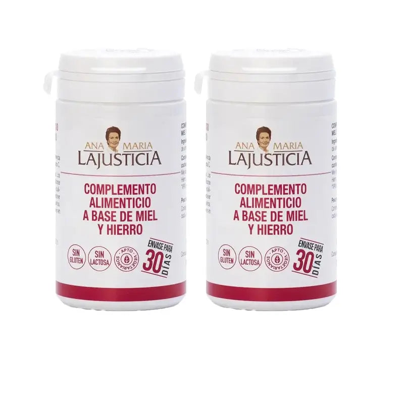 Ana Maria Lajusticia Ferro con miele, 2x135g