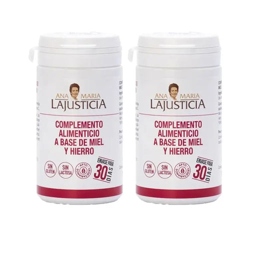 Ana Maria Lajusticia Ferro con miele, 2x135g