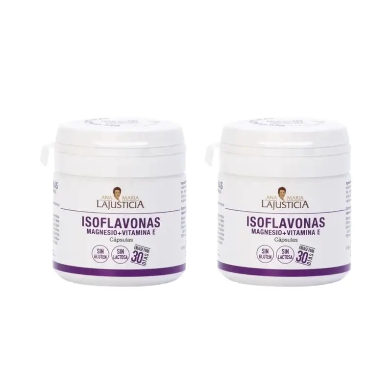 Ana Maria Lajusticia Isoflavoni con magnesio e vitamina E, 2x30 capsule