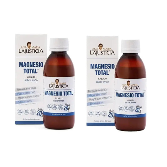 Ana Maria Lajusticia Magnesio Totale gusto limone, 2x200 ml