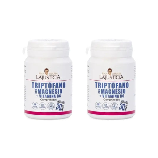 Ana Maria Lajusticia Triptofano con magnesio e vitamina B6, 2x60 compresse