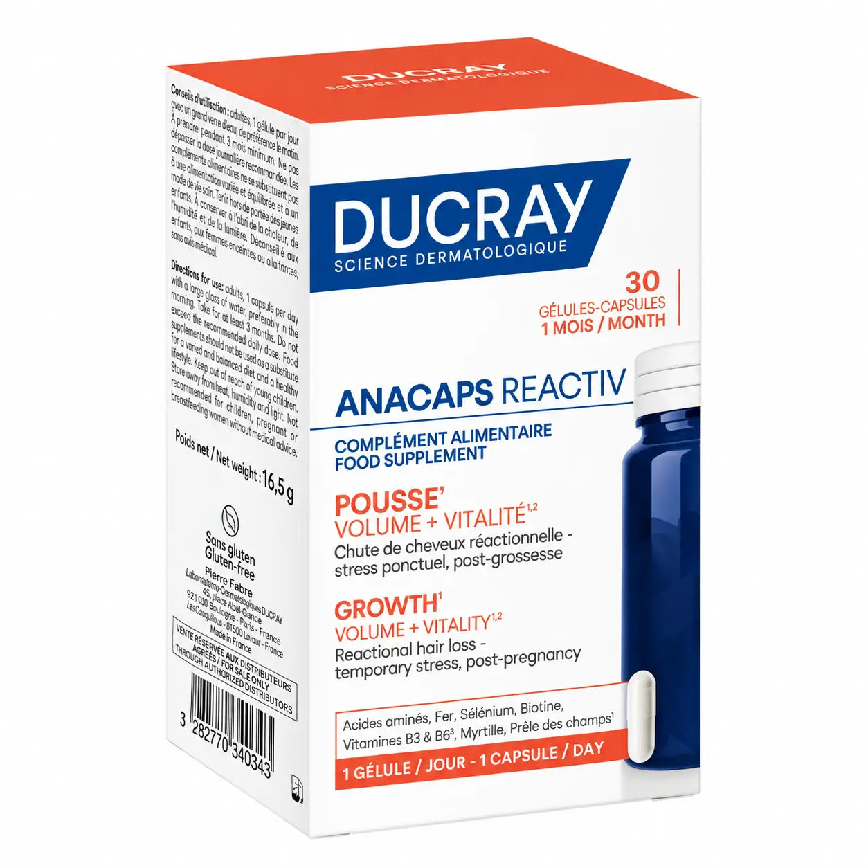 Ducray Anacaps Reactiv 30 capsule