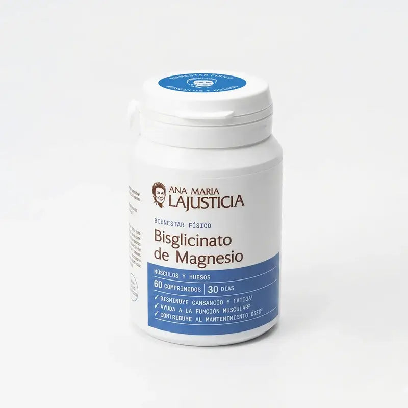 Anamarialajusticia Bisglicinato di magnesio, 60 compresse