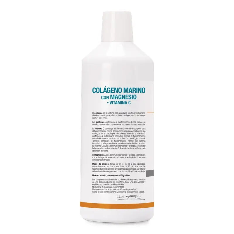 Anamarialajusticia Collagene marino con magnesio + vitamina C, 1 l