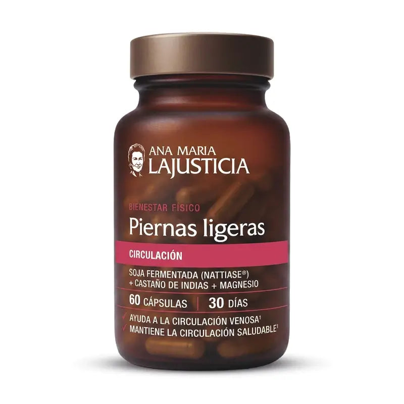 Anamarialajusticia Gambe Leggere, 60 capsule